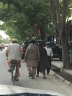 Women are not generally visible around Kabul
